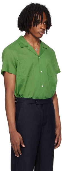 Green Boxy Shirt