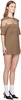 SSENSE Exclusive Brown Minidress