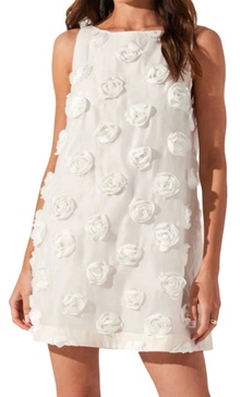 floria in off white/black