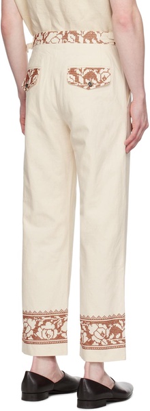 Off-White Rose Garland Trousers