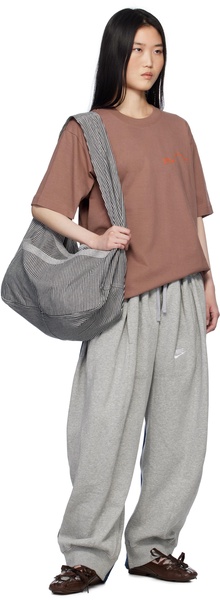 SSENSE Exclusive Brown Multicollection V T-Shirt
