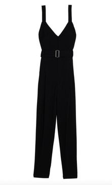 carmen jumpsuit in black