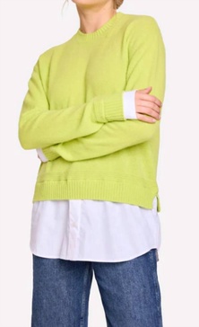 shirting crew sweater in stars