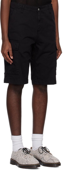 Black Regular Shorts