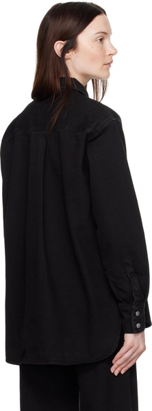 Black Deren Denim Shirt