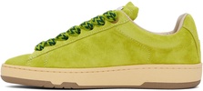 Green Suede Curb Lite Sneakers