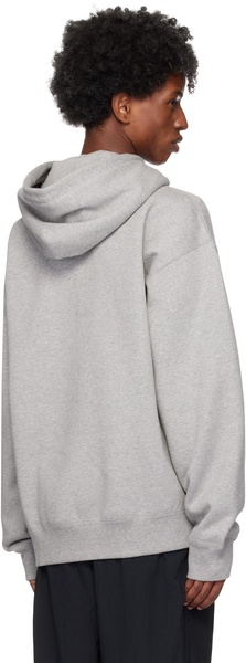 Gray Solo Swoosh Hoodie
