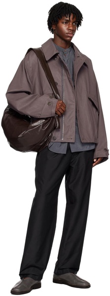 Purple Boxy Jacket