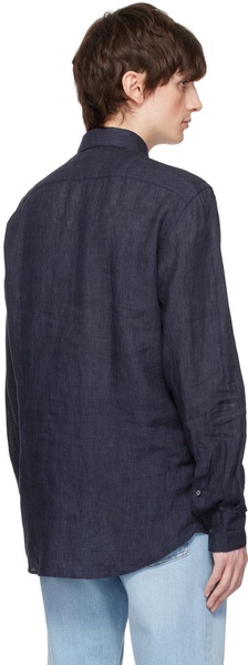 Navy Button Shirt