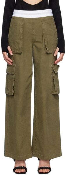 Alexander Wang Mid Rise Cargo Rave Pants