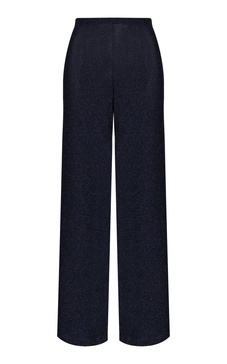 Pleasurable Effects Knit Lurex Wide-Leg Pants
