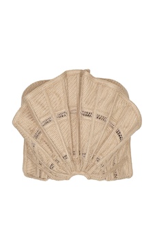 De Besos Raffia Crop Top