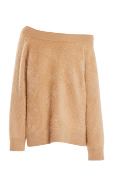Kamila Brushed-Cashmere Sweater