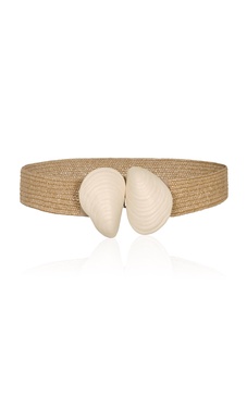 Marine Muse Shell-Detail Belt