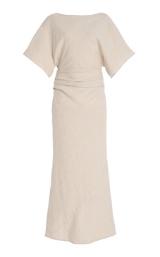 Amelie Linen-Blend Dress