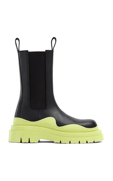 The Tire Leather Boots