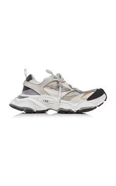 Cargo Mesh and Suede Sneakers