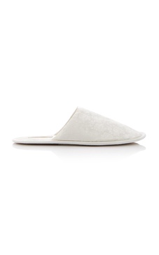 Frances Silk Jacquard Slippers