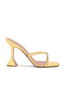 Henson Metallic-Leather Sandals