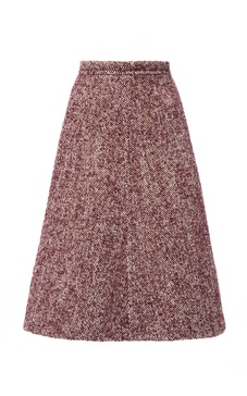Bouclé-Tweed Skirt