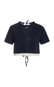 Handmade Crocheted Cotton Top