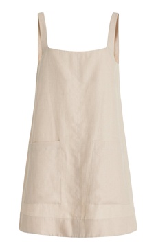 Delphi Organic Linen Mini Dress