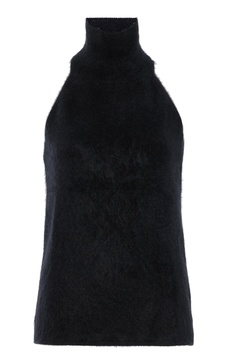 Leya Brushed-Cashmere Top