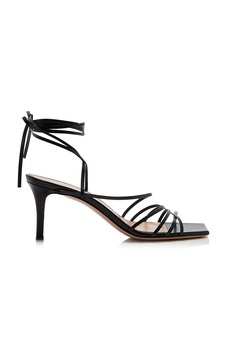 Lace-Up Leather Sandals