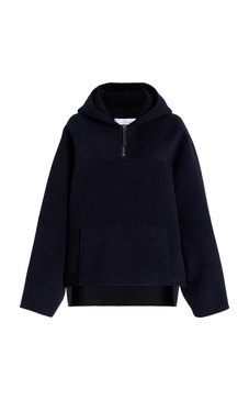 Isaac Double-Faced Wool Hoodie