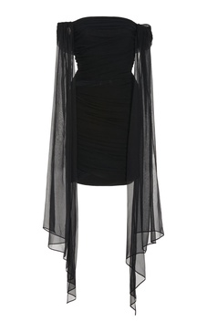 Draped Mini Dress