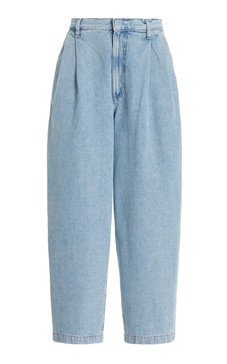 Becker Rigid High-Rise Tapered-Leg Jeans