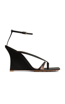 Lounge Leather Wedge Sandals