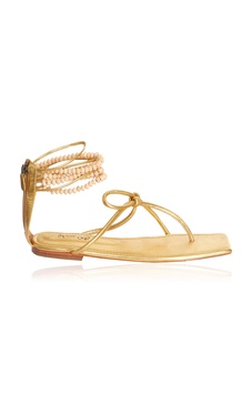 Costal Jungle Beaded Sandals