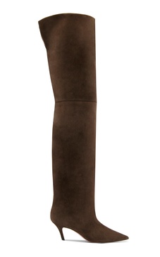 Fiona Suede Thigh-High Boots