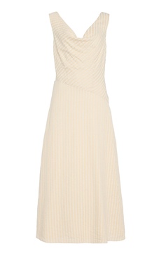 Evelyn Striped Midi Dress