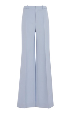 High-Rise Wool Wide-Leg Pants