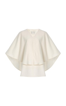 Arona Cape-Back Crepe Top