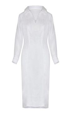 Rosario Linen Midi Tunic Dress