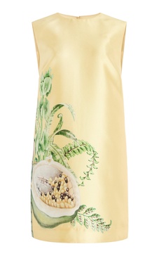 Sol Satin Crepe Mini Dress
