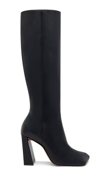 Marine Leather Knee Boots