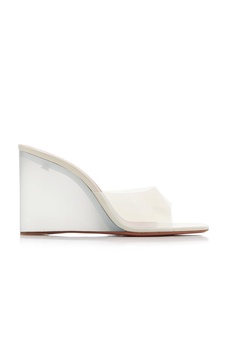 Lupita PVC Wedge Sandals