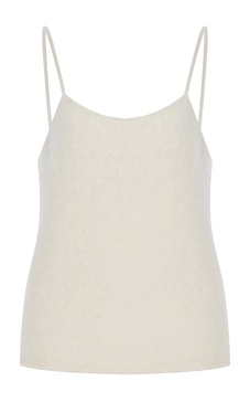 Moira Brushed Cashmere Tank Top