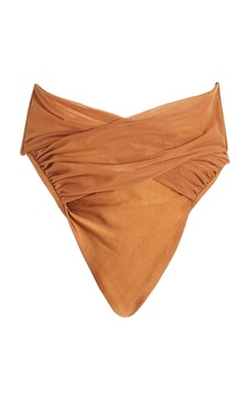 Ubu High-Waisted Criss-Cross Bikini Bottoms