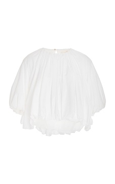 Alma Gathered Cotton Top