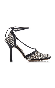 Stretch Crystal Sandals