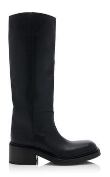 Leather Knee Boots                    