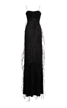 Fino Fringed Gown