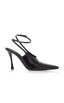 Show Patent Leather Slingback Pumps