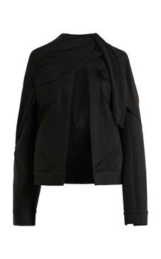 Knot Bimaterial Trucker Jacket