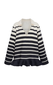 Collared Wool-Silk Crepe Mini Dress